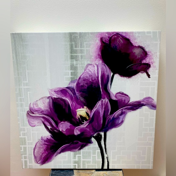 Purple art work - Picture 1 of 2